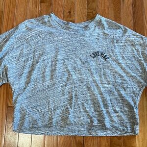 PINK Victoria's Secret Heather Gray Tee